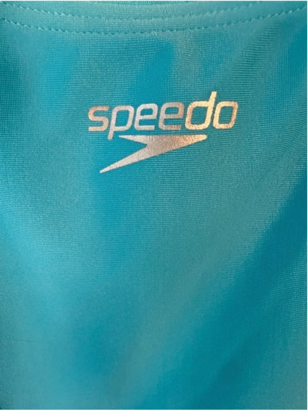 Speedo Teal with Neon Yellow Athletic One-Piece Swimsuit Size XL Beach Vacation